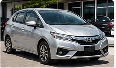 Silver hatchback example